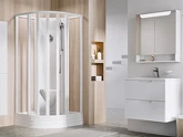 RAVAK ASBKP6-80 white+Transparent (4 díly) náhledová fotka produktu
