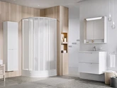 RAVAK ASBKP6-90 white+Pearl (4 díly) náhledová fotka produktu