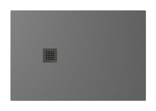 TRENECA vanička z litého mramoru s možností úpravy rozměru, 120x80cm, šedá mat
