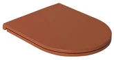 INFINITY WC sedátko, SLIM, odnímatelné, Soft Close, terracotta náhledová fotka produktu