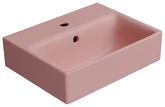 NUBES keramické umývátko 40x32cm, blush mat náhledová fotka produktu