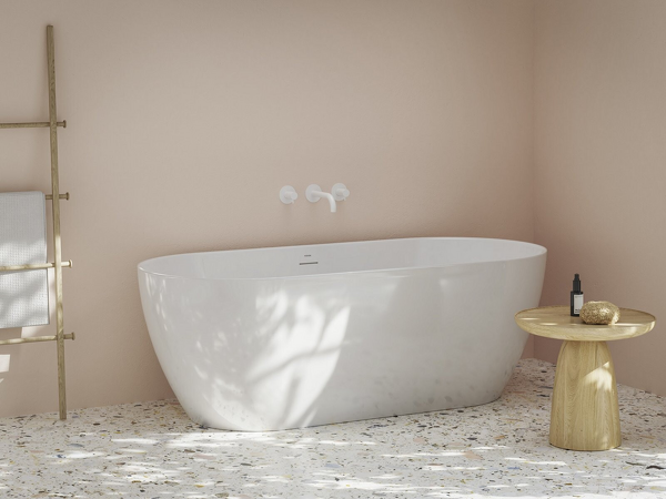 Vana Freedom O Tec 170x77 volně stojící, bílá, krytka odtoku chrom