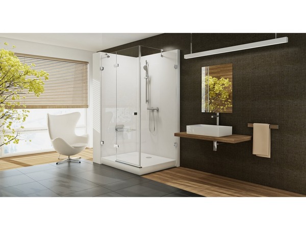 Vanička GIGANT PRO 120x90 CHROME white