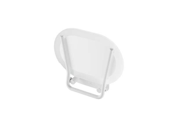 Sedátko CHROME CLEAR/WHITE