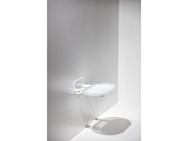 Sedátko CHROME CLEAR/WHITE