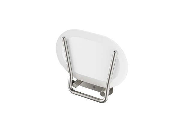 Sedátko CHROME CLEAR/STAINLESS