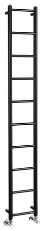 DINA otopné těleso 250x1680mm, černá mat