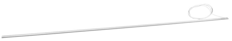 LOREA LED pásek 161cm, 1,6W, studená bílá