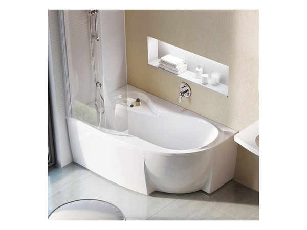Panel A Rosa 95 L 150 cm snowwhite