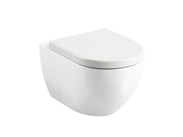 WC Uni Chrome závěsný white