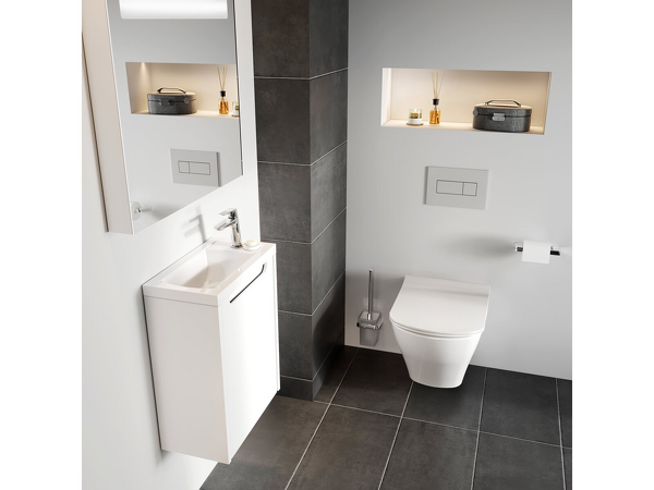 TD 410 Držák s nádobkou a WC štětkou