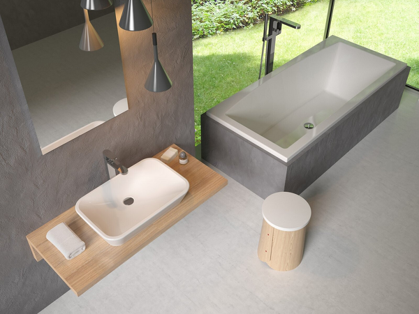 umyvadlo Ceramic 600 R keramické white