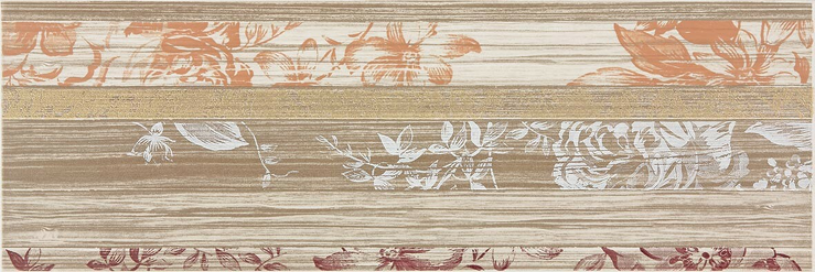 Charme, WITVE033, dekor, 20 x 60 cm, béžová