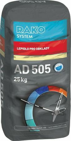 AD505, Lepidlo pro obklady, mrazuvzdorné, interiérové, 25 kg
