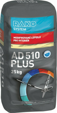 AD510 News, Modifikované lepidlo pro interiér, mrazuvzdorné (C2T), 25 kg
