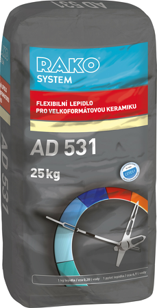 AD531 MAX, Flexibilní lepidlo pro velkoformátové obklady a dlažby (C2TE S1), 25 kg