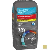 GFDRY 163, Flexibilní vodoodpudivá spárovací hmota, žlutá, 5 kg náhledová fotka produktu