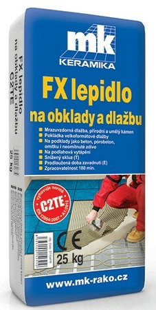 MK C2, FX lepidlo na obklady a dlažbu (C2TE), mrazuvzdorné, 25 kg