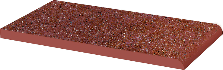Taurus Brown, 118403, parapet hladký, 13,5 x 24,5, hnědá, mat