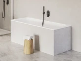 Vana CHROME SLIM 150x70 snowwhite