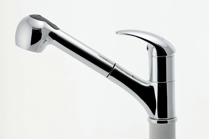Dřezová teleskopická baterie Metalia 55 chrom