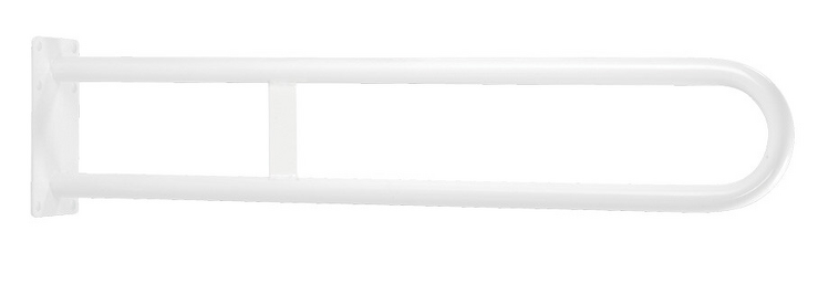 Madlo dvojité pevné 844 mm bílá