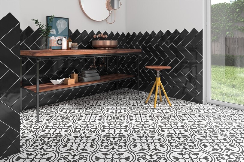 Retro Floor, 9211, dekor, 20x20, Coimbra 4, mat