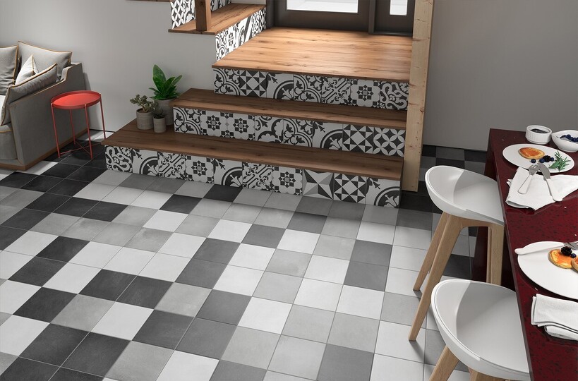 Retro Floor, 9211, dekor, 20x20, Coimbra 4, mat