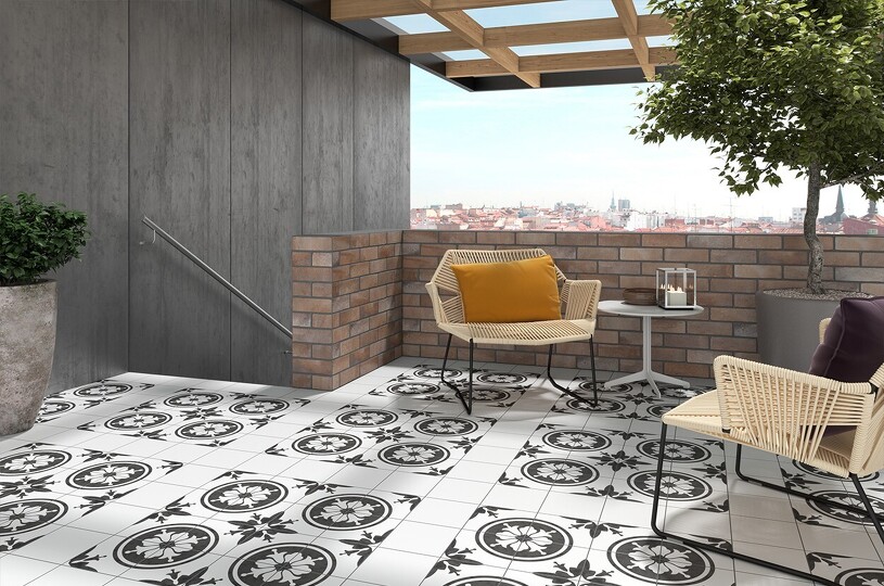 Retro Floor, 9211, dekor, 20x20, Coimbra 4, mat