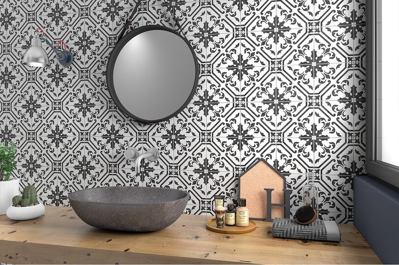 Retro Floor, 9211, dekor, 20x20, Coimbra 4, mat